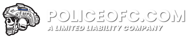 Logo of Police OFC with text 'POLICEOFC.COM A LIMITED LIABILITY COMPANY' on a white background.