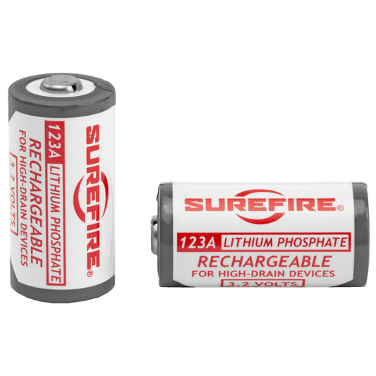 SureFire SFLFP123 Rechargeable Batteries – 2 Pack